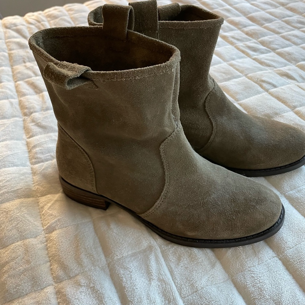 New Suede Ankle Booties